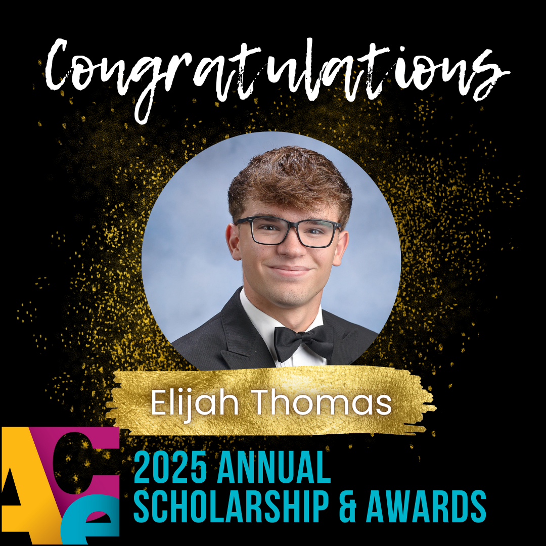 Celebrating Elijah Thomas – ACE Scholarship Winner