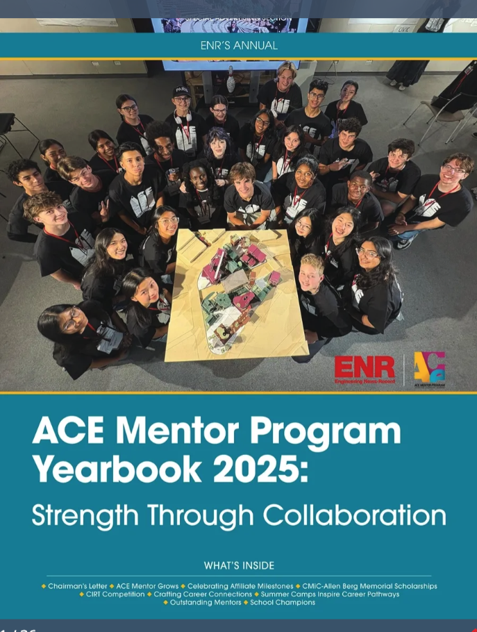 The 2025 ACE Mentor Program Yearbook is here!