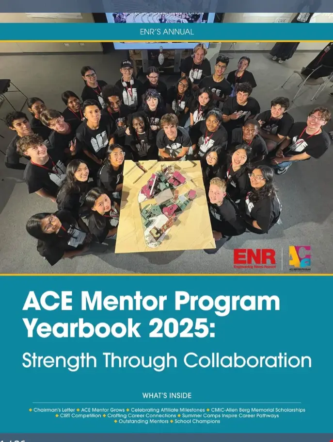 The 2025 ACE Mentor Program Yearbook is here!